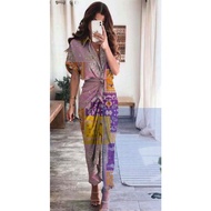 KOREAN STYLE DRESS KOREAN DRESS KOREAN MIDI DRESS / DRESS KOREAN STYLE WOMEN'S DRESS PATTERNED DRESS