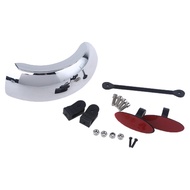 Universal Motorcycle Accessories 180 degree Wide-angle Rearview Mirror Executive Sport Blind Spot Mirror