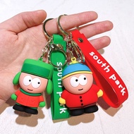 South Park Keychain Accessories Park Doll Couple Pendant Bag Pendant