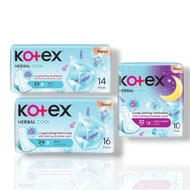 KOTEX Herbal Cool Maxi 24cm/ 32cm Sanitary Pad with Calming Lavender Scent