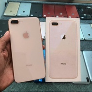 iphone 8 plus 64gb gold second bekas inter mulus lengkap