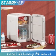 STA 8L Portable Dual Use Mini Fridge/Car Refrigerator/Small Refrigerator/Cosmetic Box/Outdoor Mini Refrigerator
