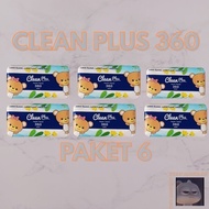 6 Pack Clean Plus 180s 2-Ply Tissue Pack || Clean Plus Tissue 180s 2 Ply 6 Pack