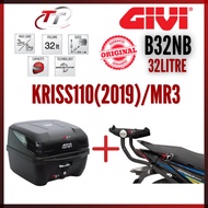 KRISS 110 (AFTER 2019) MR3 KRISS110 GIVI HRV HEAVY DUTY MONORACK MONORACK TAPAK BOX KOTAK TOP CASE B32N E250N B33NM