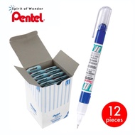 Pentel Correction Pen Fine Point ZL72 4.2ml (12 Pens Per Box)
