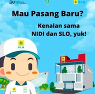 READY STOK slo nidi listrik pln pasang baru [SALE TERBATAS!!!]