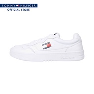 Tommy Hilfiger รองเท้าผ้าใบ ผู้ชาย รุ่น EM0EM01443 YBR - สีขาว