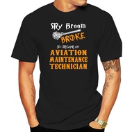 Print Aviation Maintenance Technician Tshirt Men Crew Neck Clothes Cotton men Tee Shirt Pop Top Tee