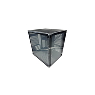 HiteqPC | CVS KRONOS GAMING PC CASE W/ TEMPERED GLASS FRONT+SIDE/USB3 (M-ATX)