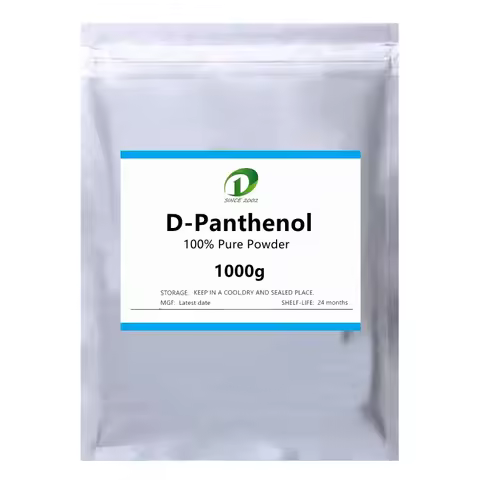 100% Pure D-Panthenol Powder,Ubiquinol,Pantothenic Acid,ProVitamin B5,Panthenol B5 Cream Powder