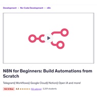 Ai n8n Video Course-N8N for Beginners: Build Automations from Scratch