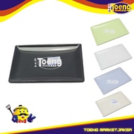 TEMPURA PLATE SERVING PLATE/ ORIENTAL PLATE/ 8.5 inch x 5.8 inch ONYX