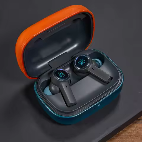 Genuine Leather For B&O Beoplay EX Case Luxury Real Leather Custom Made Handmade Cover Bluetooth Ear