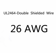 【☊HOT☊】 fka5 1m 26awg Shielded Wire Signal Cable 2 3 4 5 6 Core Pvc Insulated Channel Audio Headphone Copper Control Sheathed Wire Ul2464