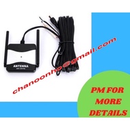 12V CAR FM TV ANTENNA BOOSTER WITH DIGITAL BODOVD BO93 | BO-93 UHF - VHF / FM / TV