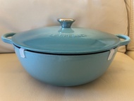 Le Creuset 26cm 琺瑯鑄鐵深炒鍋