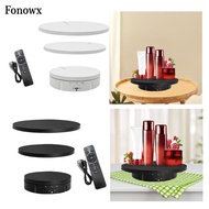 [AbabixaMY] Motorized Rotating Display Stand Load 8kg 3 Angles of Rotation with Remote