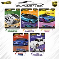Hot Wheels 2025 Silhouettes Premium-RWB 930/LB-ER34 Skyline/720S/300ZX/RX-7 FC