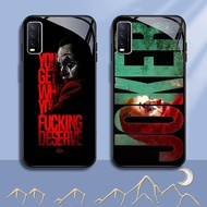 NC-40 Joker Glass Case For VIVO Y20 Y20s Y20i V15 Y50 S1 Y30 Pro