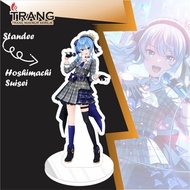 Standee Figure Akrik Hoshimachi Suisei Hololive / Standing Action figure Acrylic Hoshimachi Suisei H