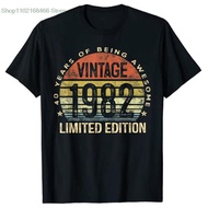 40 Year Old Gifts Vintage 1982 Limited Edition 40th Birthday T-Shirt Best Seller