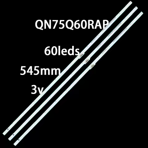LED backlight For QN75Q60RAP QA75Q60RAJ QN75Q60A QN75Q60RAF QN75Q60R QN75Q6D BN61-16158A QN75Q60RAP 