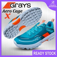 Grays Aero Cage X Hockey Shoes Kasut Hoki Turf Shoe Grays Hockey Shoe Kasut Padang Teal