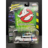 Johnny Lightning Ghostbusters Ecto-1, Cadillac Eldorado Ambulance diecast cars