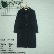 Terbaru Coat, Long Coat Winter Wool Preloved 030 98