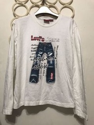 美國製Levi’s 503 T恤，XL,肩44、袖54、長57、胸44公分（前