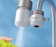 Panasonic Water Filter (Champagne Gold )-Upgraded Activated Carbon Filter Element(樂聲牌水龍頭式濾水器,陶瓷活性炭復合