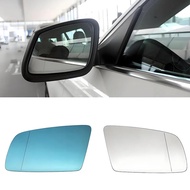 Side mirror lenses, suitable for BMW  E60, E61, 2003-2007. Heating glass for the rearview mirror.