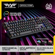 Armaggeddon SMK-12R RGB Effect Kestrel Outemu Blue / Black / Red Switch Mechanical Keyboard | 104 Ke