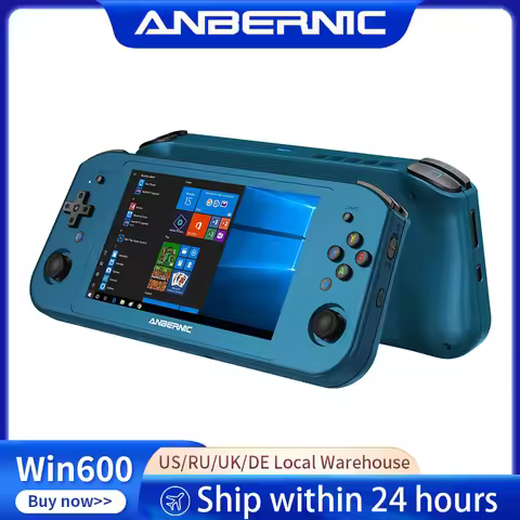 ANBERNIC Win600 PC Games Handheld AMD 3020e/3050e 5.94 Inch IPS Screen Office Video Game Console Win