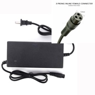 48V battery charger 54.6V 2A Power Supply Adapter for 48V lithium battery charger ebike skateboard l