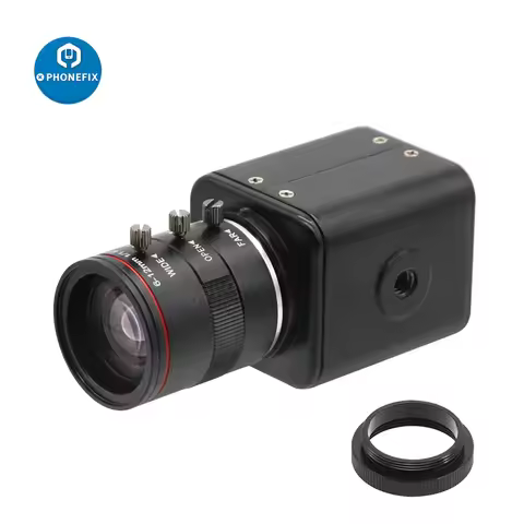 1080p HD Live Stream Camera Video Recording Webcam HDMI Video Output Camera with 6-12mm C-Mount Fixe