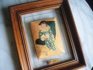 【老時光 OLD-TIME】早期二手木製畫掛飾壁飾