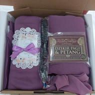 Paket mukena Al Quran sajadah seserahan pernikahan Hadiah kado