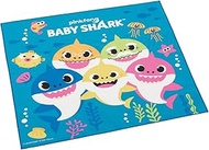 Skater KB4-A Lunch Cloth, 16.9 x 16.9 inches (43 x 43 cm), Baby Shark, Made in Japan