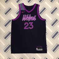 NBA Minnesota Timberwolves Jimmy Butler #23 city edition PRINCE uniform au authentic swingman sw Nike jersey basketball Adidas 木狼 畢拿 球衣 波衫