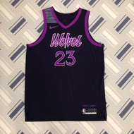 NBA Minnesota Timberwolves Jimmy Butler #23 city edition PRINCE uniform au authentic swingman sw Nik