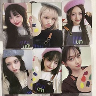 Genuine IVE wm6 lucky card, genuine card, members can choose by themselves