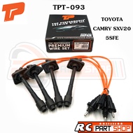 สายหัวเทียน TOYOTA CAMRY SXV20 / 5SFE สายซิลิโคนอย่างดี (ยี่ห้อ TOP PERFORMANCE) TPT-093