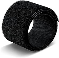 3M 97541 Fastener SJ3418FR Loop Flame Resistant, 1" x 800 yd. Lvlwnd 0.15" Engaged Thickness, Black