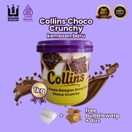 Collins Choco Crunchy 1kg murah viral coklat collins 1kg cruncy coklat collins crunchy 1kg collis ch