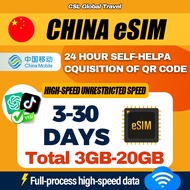 【CSL】China eSIM | Total 3GB-20GB | TikTok ChatGPT Google Instagram Whatsapp etc+Auto VPN✅ |  esim ch