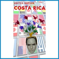 ∥ △ ⭐ united nation costume headress/Costa Rica