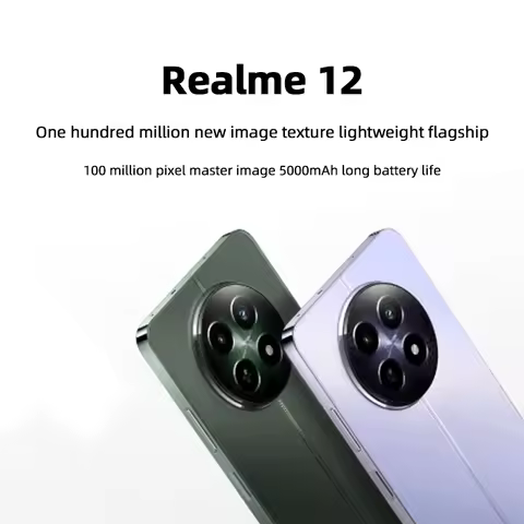 Realme 12 5g Unlocked 6GB/8GB/12GB RAM 128GB/256GB ROM Smartphone Used Phone