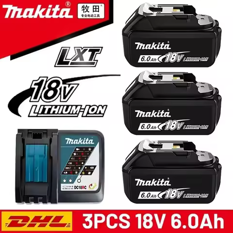 Genuine Makita Battery 18V 9AH Rechargeable Lithium Ion Battery Charger replace BL1860B BL1850 BL183
