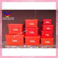 Ice Box Fiber Box Heavy Duty Ice Box Plastic Ice Tong Ice Bucket Ice Box Storage 35L~350L